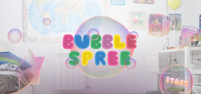 Image with a thumbnail of Bubble Spree page